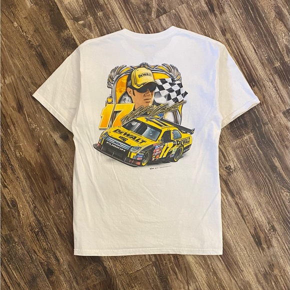 Y2K 2000s Matt Kenseth Double Sided Nascar Shirt Men’s Size Large - Picture 2 of 11